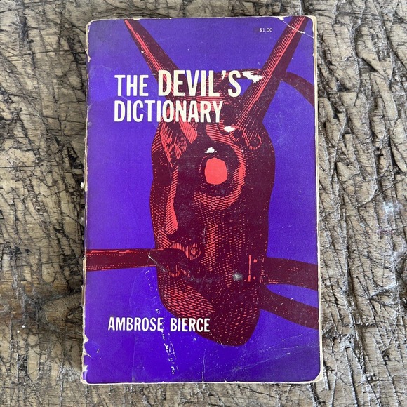 Vintage The Devil's Dictionary by Ambrose Bierce Satire Humor Paperback - Picture 1 of 8
